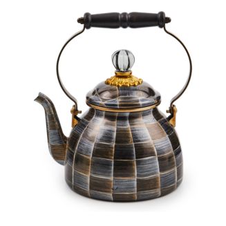 MacKenzie-Childs Mackenzie Childs Sophisticheck Tea Kettle, 2 Quart | Bloomingdale's