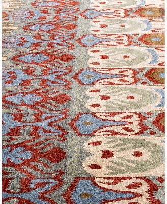 Bloomingdale's Indo Ikat M6072 Area Rug, 9'2" x 12'3"