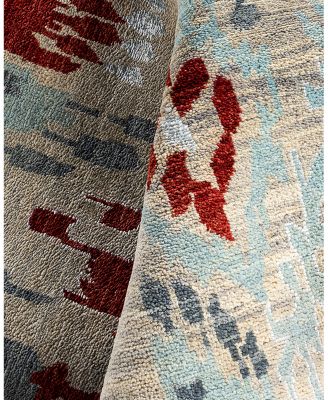 Bloomingdale's Indo Ikat M6013 Area Rug, 9'1" x 12'1"