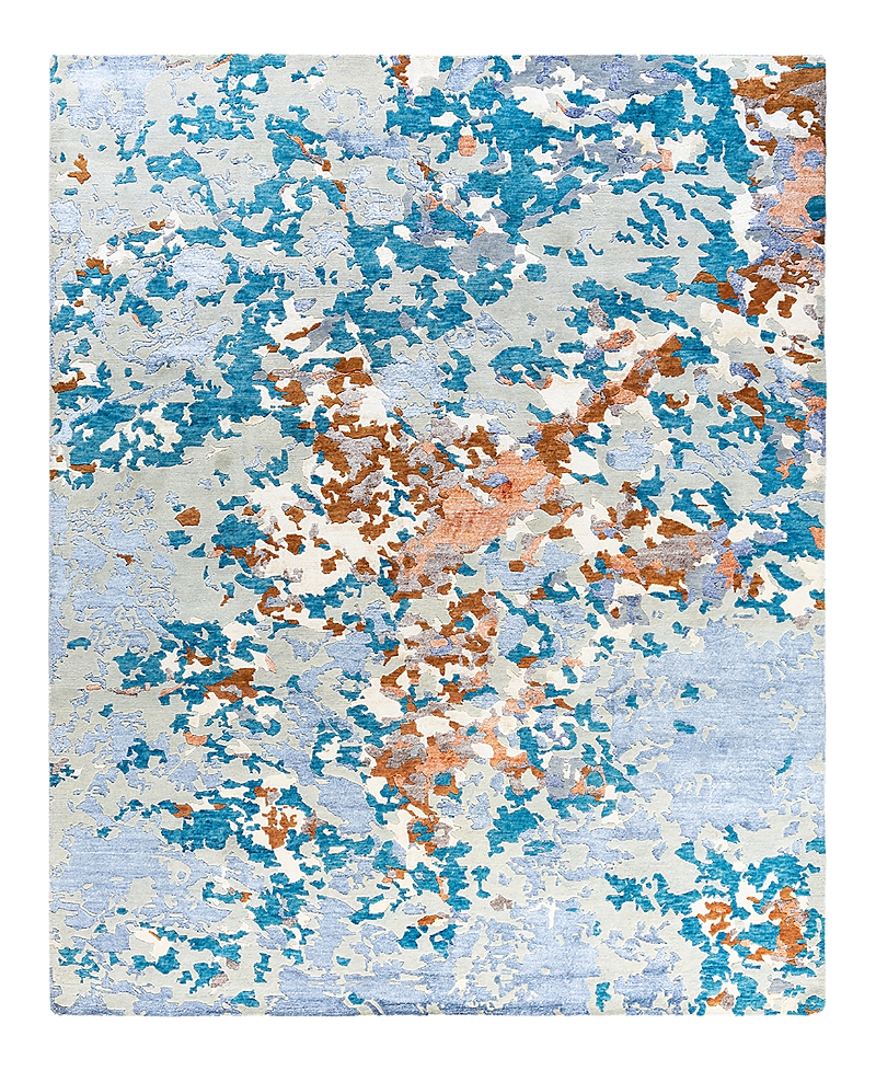 Bloomingdale's Indo Modern M7264 Area Rug, 8'3 X 10'2 In Gray