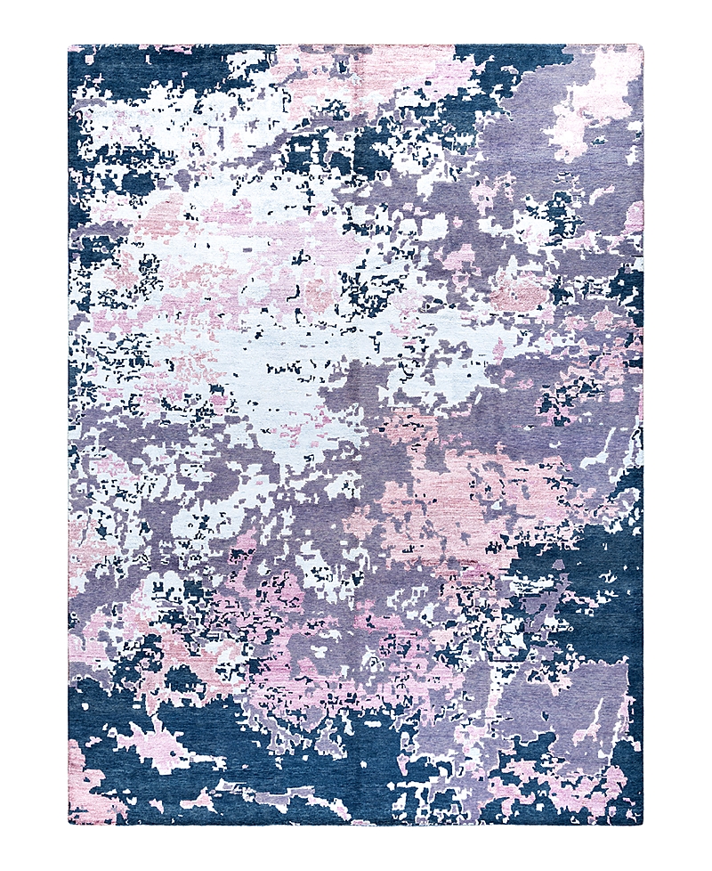 Bloomingdale's Indo Modern M7399 Area Rug, 8'10 X 12' In Gray