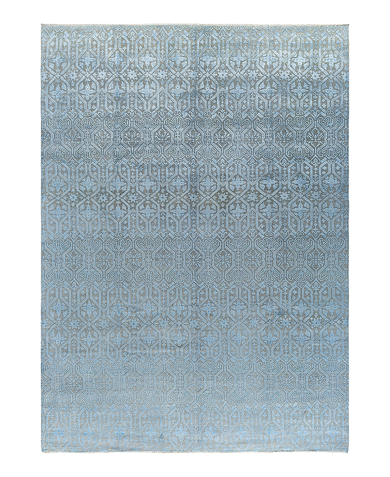 Bloomingdale's Indo Ikat M6988 Area Rug, 9'1 X 12'2 In Brown