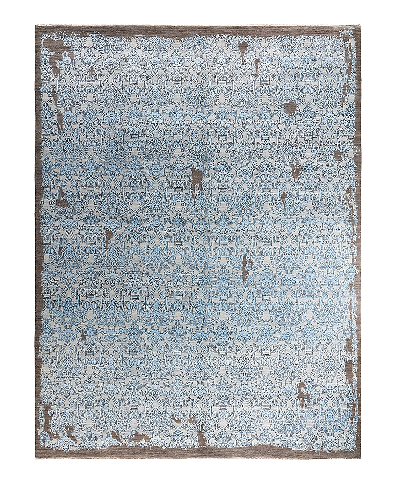 Bloomingdale's Indo Ikat M6594 Area Rug, 9'2 X 12'1 In Brown