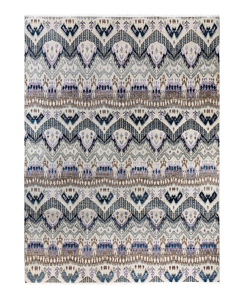Bloomingdale's Indo Ikat M6243 Area Rug, 9' X 12'1 In Beige