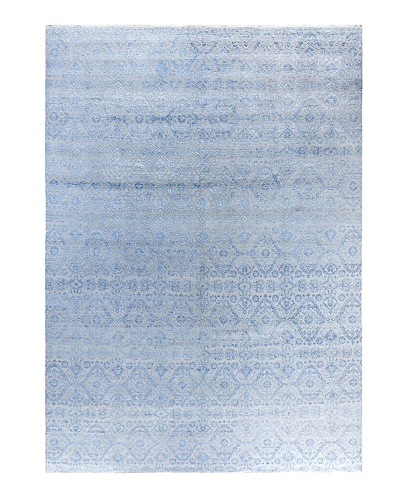 Bloomingdale's Indo Ikat M7119 Area Rug, 9' X 12'4 In Gray