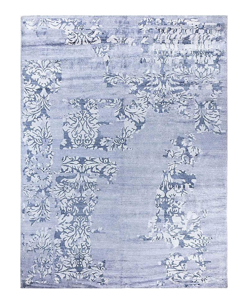 Bloomingdale's Indo Modern M6649 Area Rug, 9'2 X 12'3 In Gray