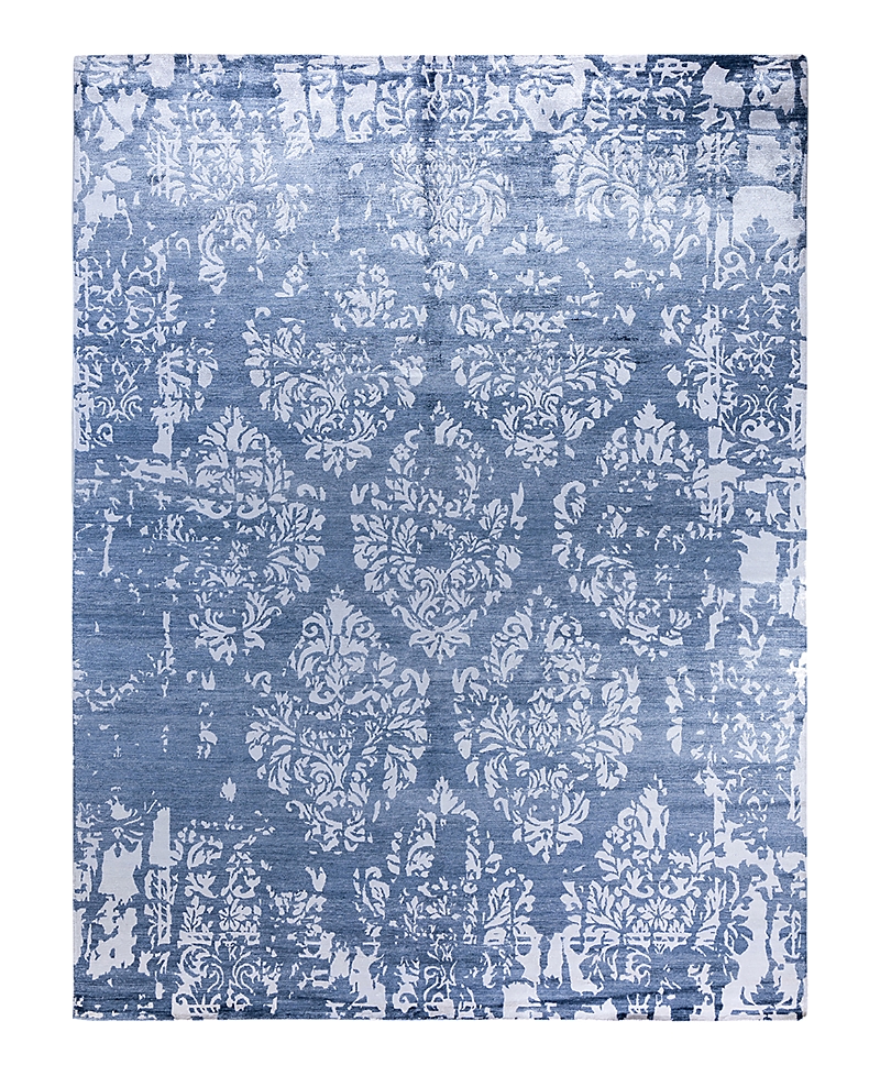 Bloomingdale's Indo Modern M8059 Area Rug, 9'2 X 12'1 In Ivory