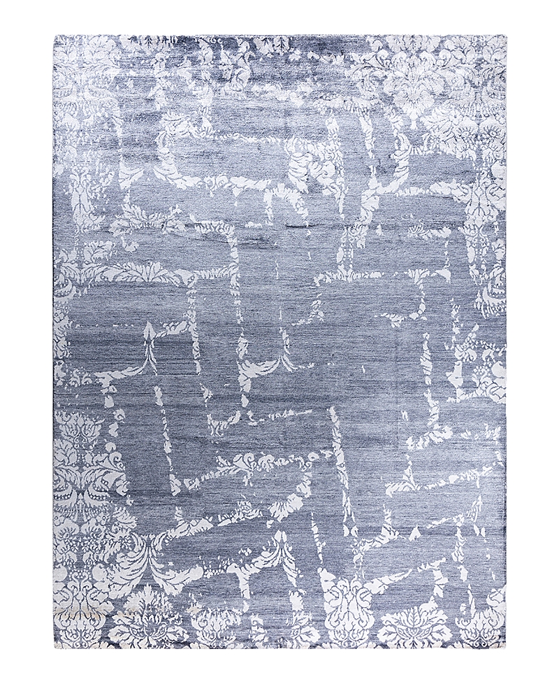Bloomingdale's Indo Modern M7583 Area Rug, 9'2 X 12'1 In Ivory