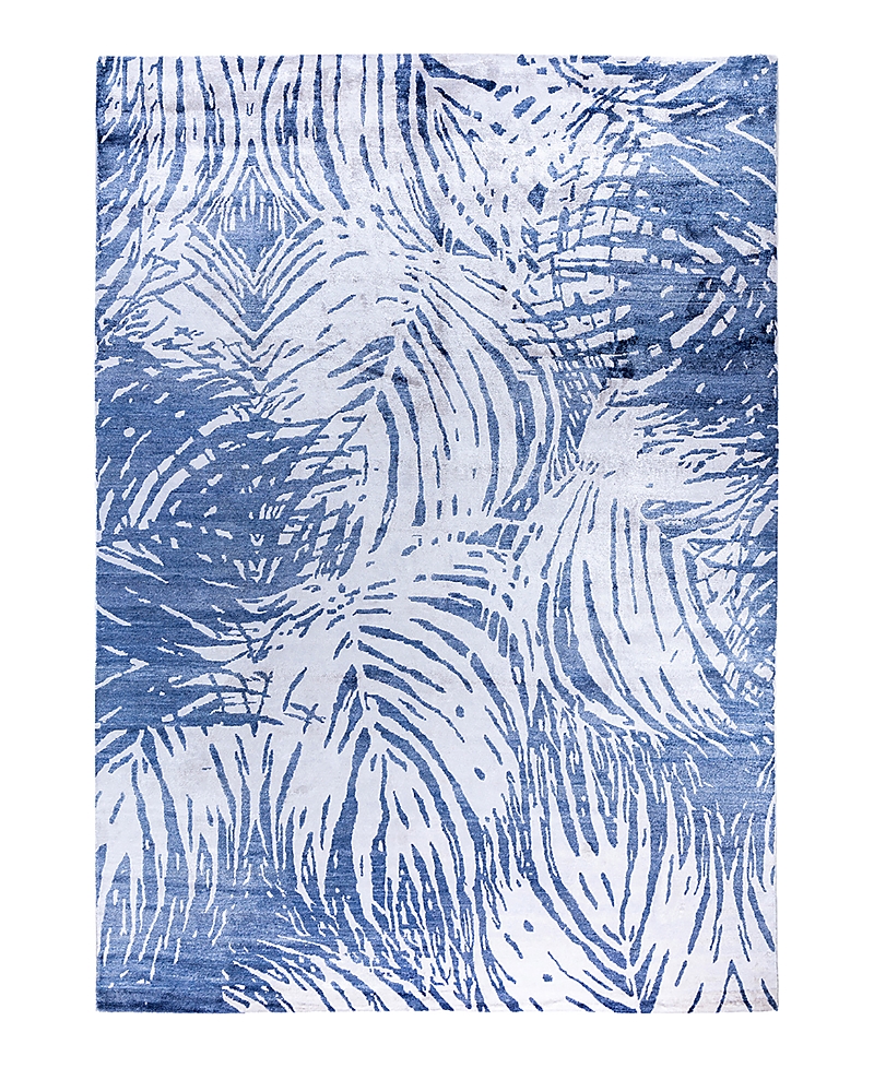 Bloomingdale's Indo Modern M7573 Area Rug, 9'1 X 12'3 In Ivory