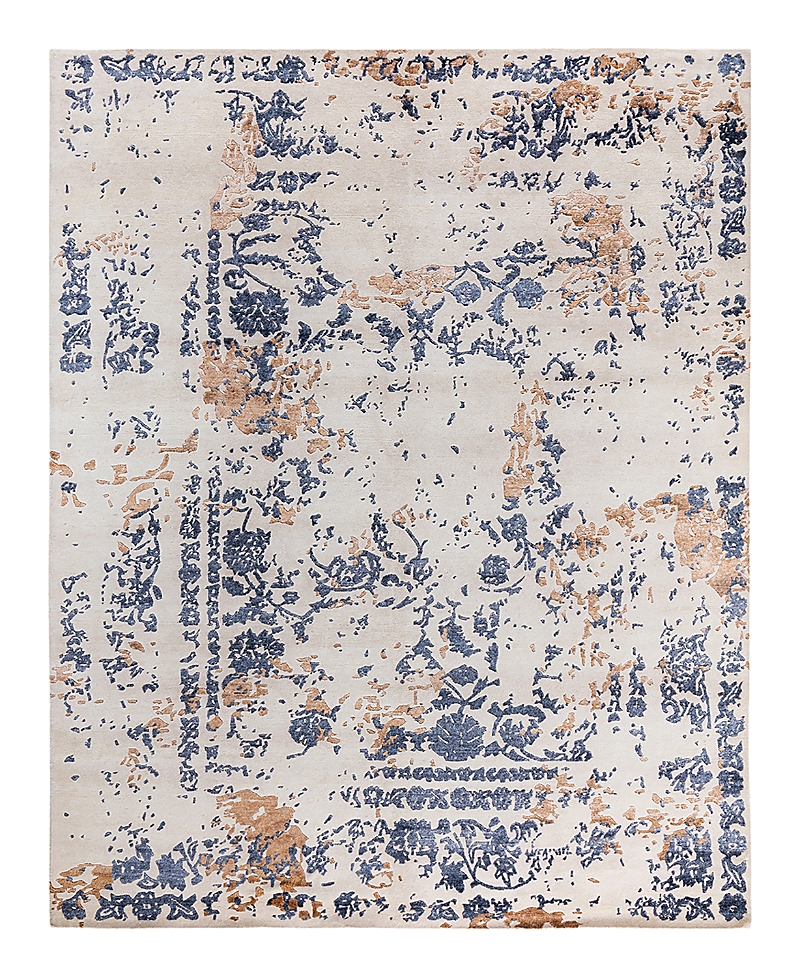 Bloomingdale's Indo Modern M7768 Area Rug, 8'2 X 10'1 In Ivory