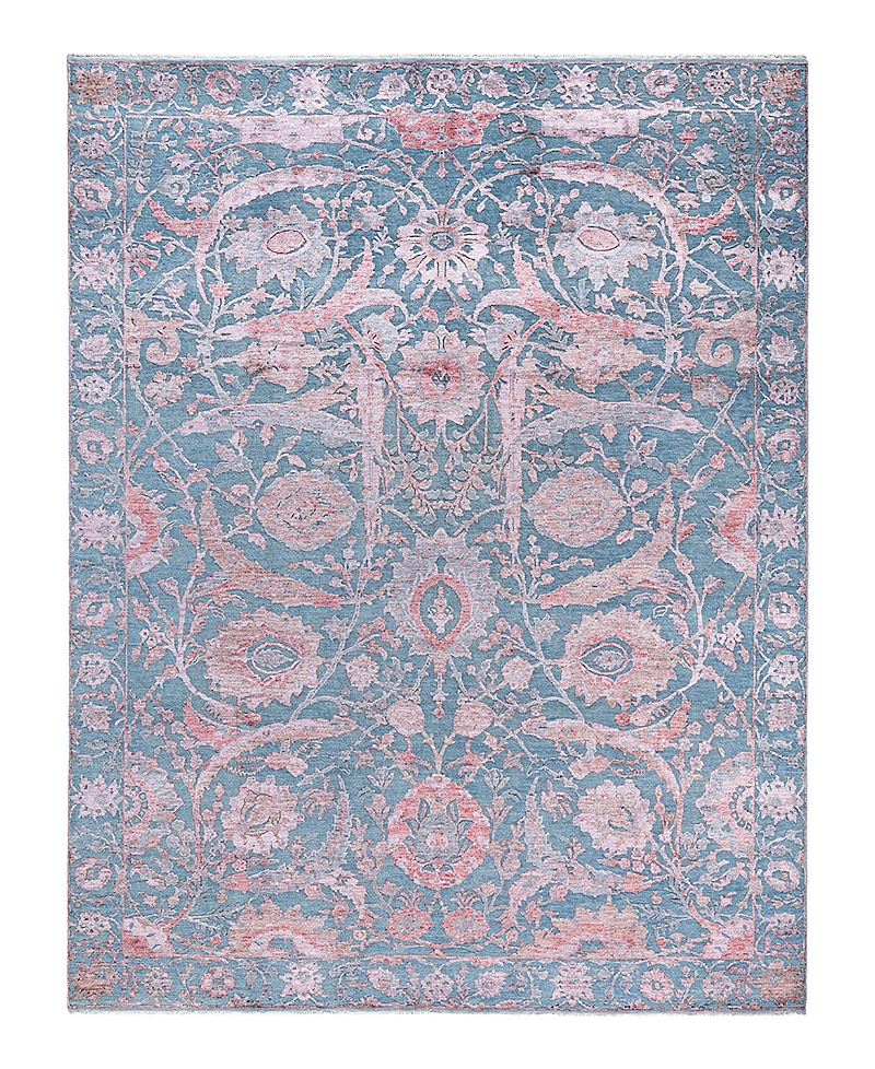 Bloomingdale's Indo Ikat M7614 Area Rug, 8'1 X 10'4 In Gray