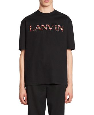 Lanvin Classic Curb Embroidered T-Shirt