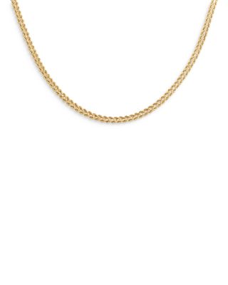 Alberto Amati - 14K Yellow Gold Cuore Rope Link Collar Necklace, 18"