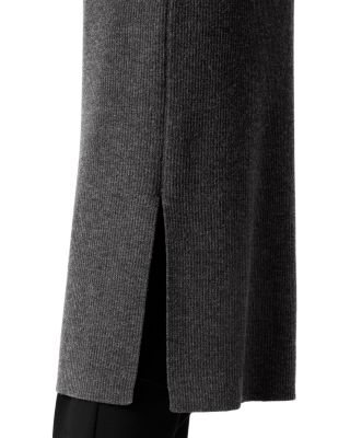 Ribbed Wool Jersey Dress
