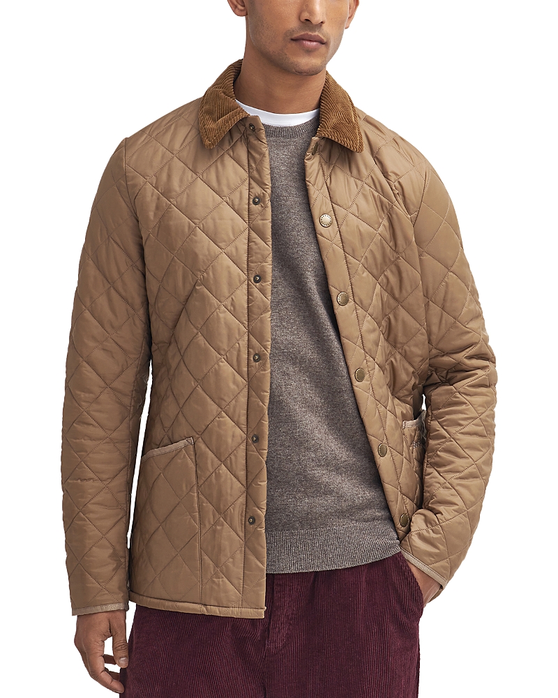 Barbour Heritage Liddesdale Quilted Jacket In Sandstone