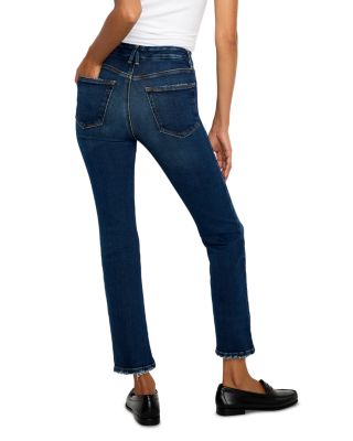 Soft Touch Straight Leg Jeans in Indigo