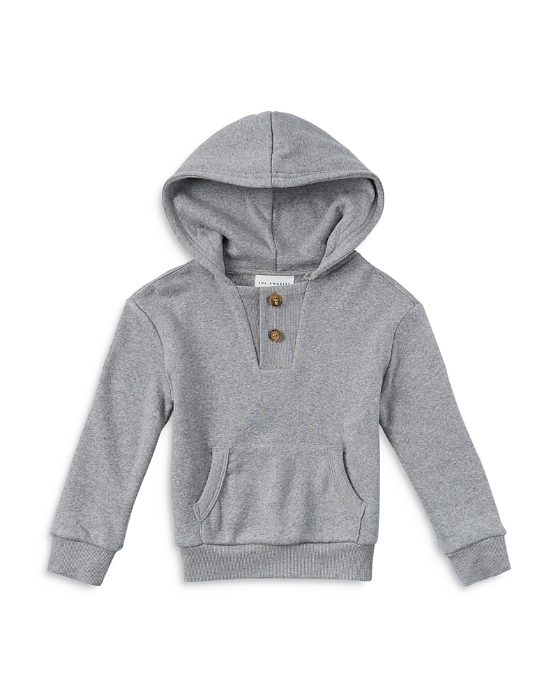 Sol Angeles Boys' Adams Hoodie - Little Kid, Big Kid In Heather Gray