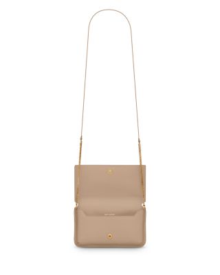 Cassandre Phone Holder with Strap in Smooth Leather