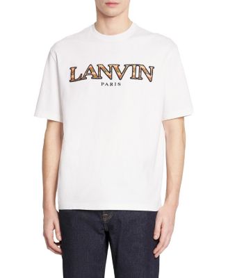 Lanvin - Classic Curb Embroidered T-Shirt