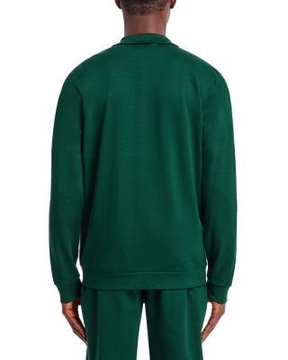 Ease Cotton Logo Print Full Zip Jacket