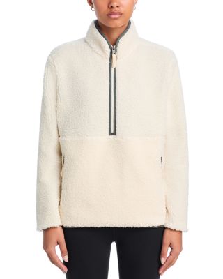 Libby Sherpa Half Zip Top