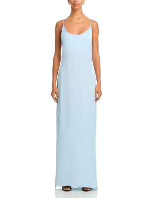 maxi jean dresses for women Medium Wash Strapless Denim Maxi Dress – Cindy Jane Boutique