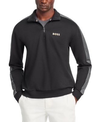 BOSS - Quarter Zip Track Jacket