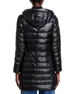 Cypress Packable Hooded Mid-Length Down Jacket