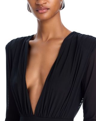 AFRM Kay Power Mesh Maxi Dress | Bloomingdale's Women