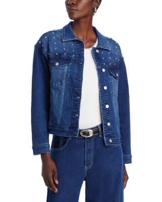 AQUA - Studded Denim Jacket - Exclusive