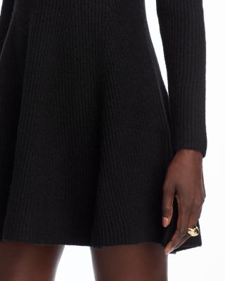 Mock Neck Knit Long Sleeve Dress - Exclusive