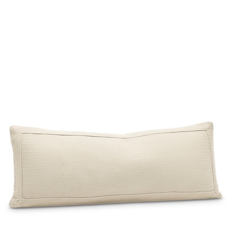 Boll & Branch Dream Lumbar Pillow With Insert, 14 X 34 In Sand