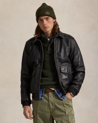 Polo Ralph Lauren - Leather Bomber Jacket