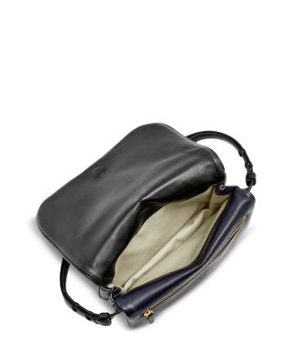 Intrecciato Leather Shoulder Bag