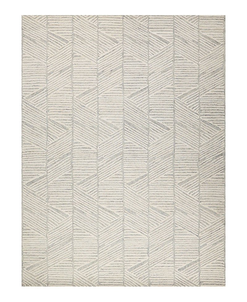 Exquisite Rugs Kascata 6786 5'x8' Area Rug In Silver/ivory