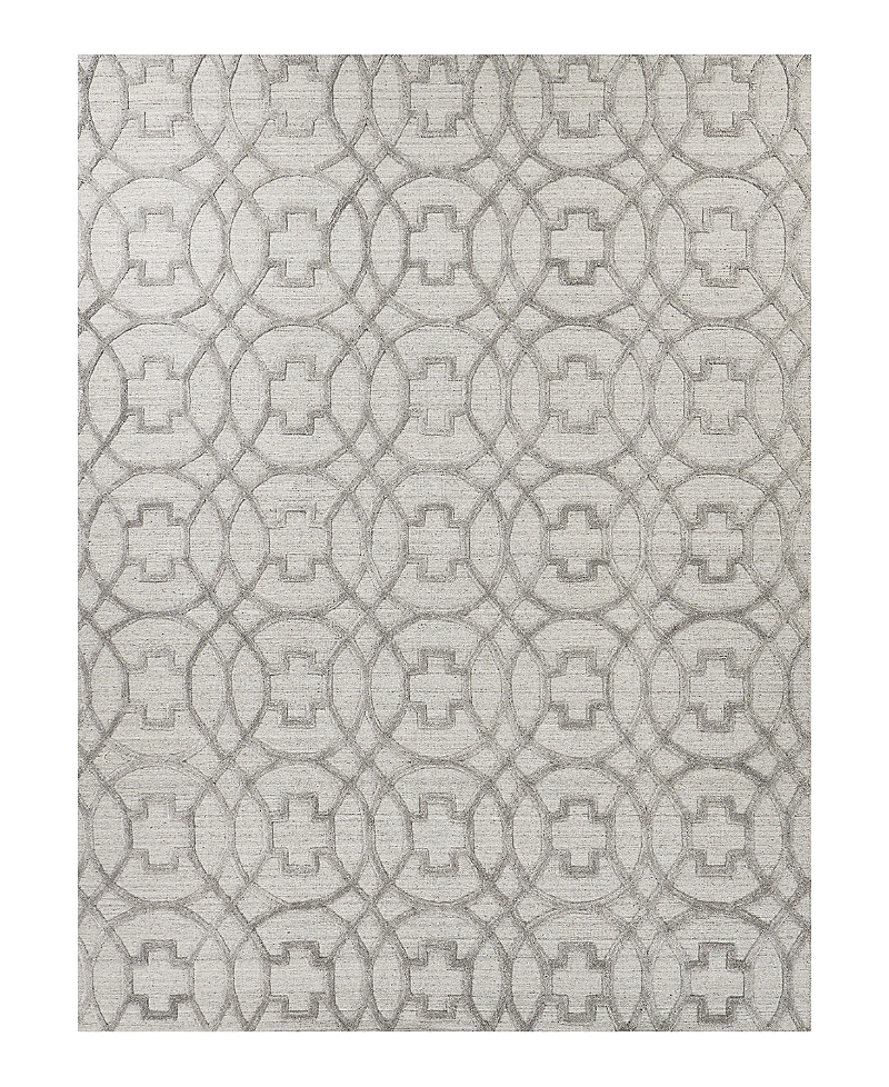 Exquisite Rugs Windsor 2448 Area Rug, 6' X 9' In Light/silver