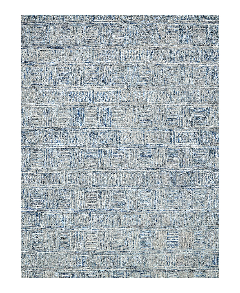 Exquisite Rugs Naturals 6778 Area Rug, 5' X 8' In Blue/ivory