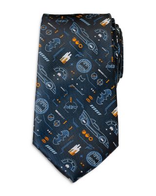 Batman Batmobile Silk Tie