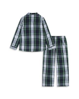 Boy's Plaid Pajama Set - Little Kid