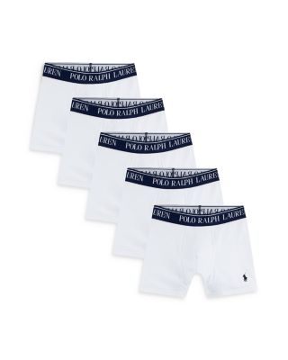 Boys' Cotton Stretch Jersey Boxer Briefs, Pack of 5 - Big Kid