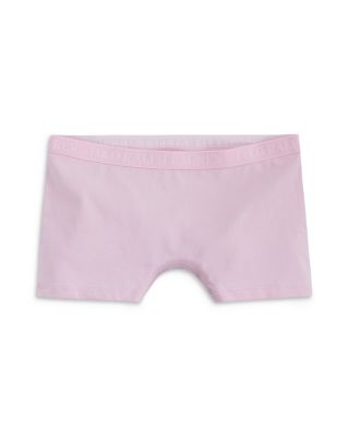 Girls' Cotton Stretch Jersey Boyshorts, Pack of 2 - Big Kid