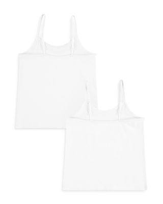 Girls' Cotton Stretch Jersey Camisoles, Pack of 2 - Big Kid