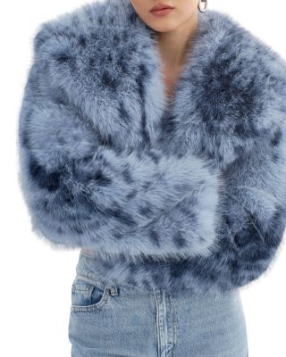 Danika Leopard Faux Fur Jacket