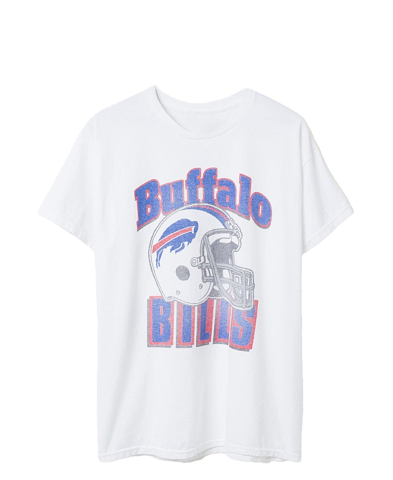 Junk Food Clothing Bills Throwback Helmet Flea Market Tee In White