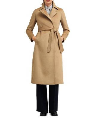 Hobbs London Livia Wool Belted Coat Smart Closet