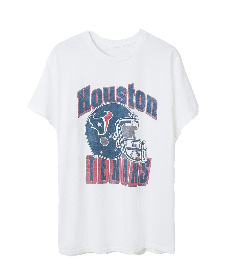 Junk Food Clothing Texans Throwback Flea Market Tee In White