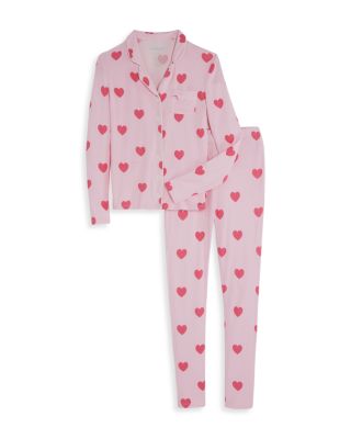 Girls' Maia Long Sleeved Top & Pants Pajamas Set - Big Kid