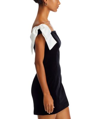 french connection carey velvet mini dress FRENCH CONNECTION Carey Velvet Mini Dress