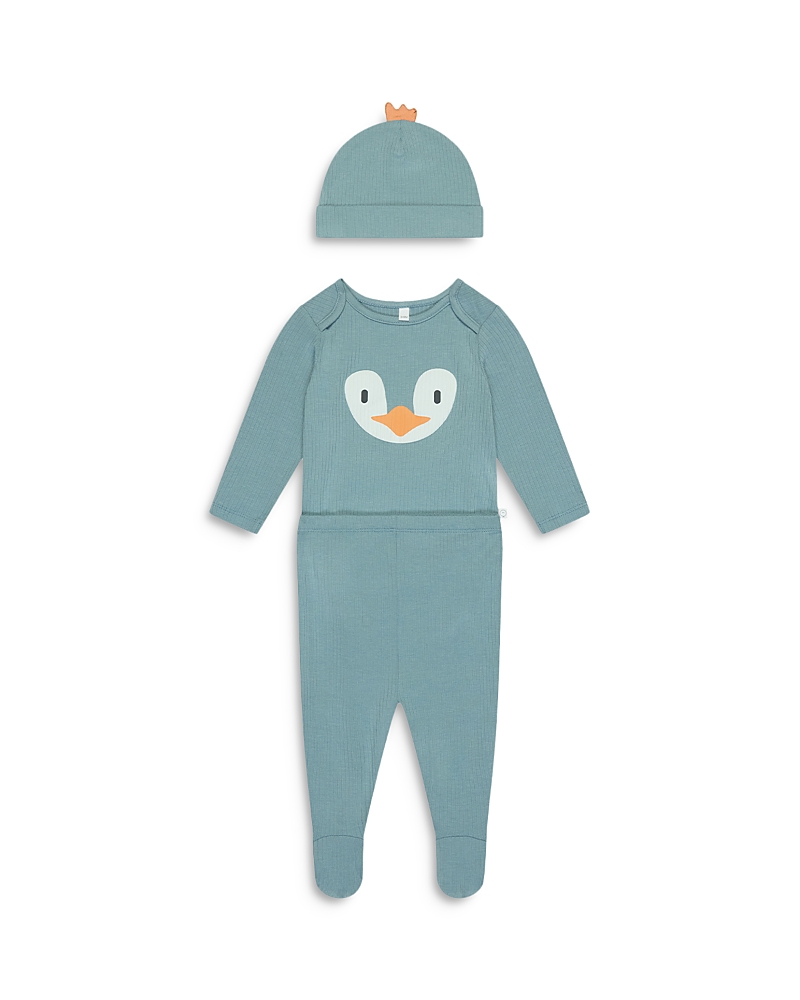 Mori Unisex Little Penguin Bodysuit & Leggings - Baby In Sky