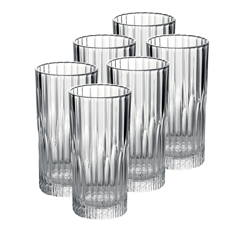Duralex Manhattan 10.25 Oz. High Tumbler, Set Of 6 In Clear